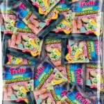 Желейні цукерки Без глютену Без лактози Кислі Світлячки Trolli Saure Gluhwurmchen 10 г Німеччина