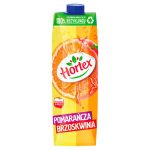 Напій соковий Персик-Апельсин Hortex Brzoskwinia Pomarancza 1 л Польща