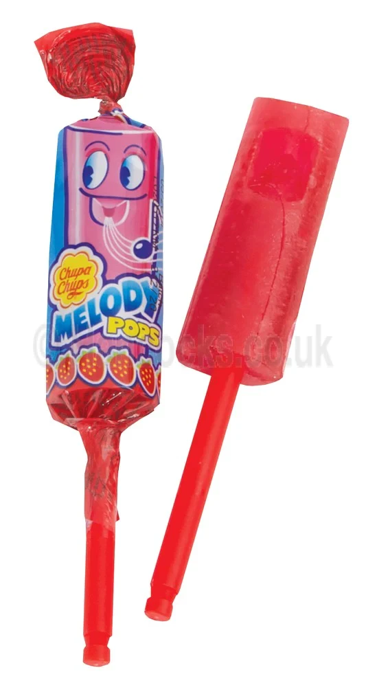 Цукерки на паличці зі свистком Chupa Chups Melody Pops 1шт(15г) Іспанія