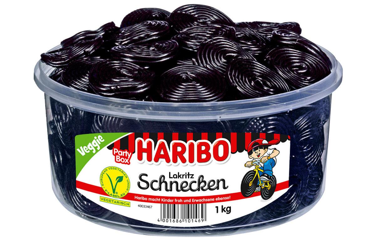 Желейні лакричні цукерки Равлика Haribo Lakritz Schnecken 200 г Німеччина