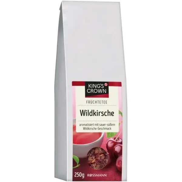 Чай фруктовий з вишнею King's Crown Wildkirsche 250г Німеччина