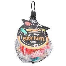 Желейні цукерки Мікс Хелловін Creepy town Gummy Body Parts 112 г (14шт) Великобританія