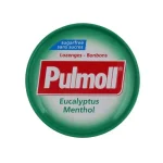 Льодяники (конфети) Евкаліпт і Ментол БЕЗ САХАРА Pulmoll Eucalyptus Menthol 45 г Німеччина