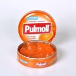 Льодяники (цукерки) Апельсин + вітамін С БЕЗ ЦУКРУ Pulmoll Orange +vitamin C 45г Німеччина