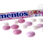 Жувальні драже Mentos Erdbeere mix полуничний 37.5 г