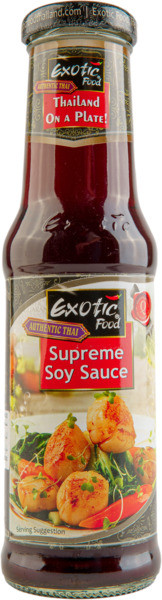 Високоякісний соєвий соус Exotic Food Supreme Soy Sauce 250мл Таїланд