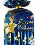 Марципан у молочному шоколаді Goldora Mini Edelmarzipan-brot Vollmilchschokolade 200 г Німеччина