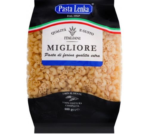 Макаронні вироби Ріжки "PastaLenka" 800 г Україна