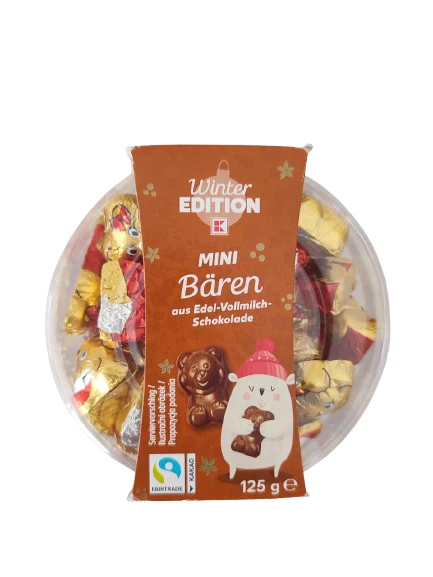 Шоколад Ritter Sport Nuss+ Crisp Winter Kreation (Орогове хрустке зимове творіння) Німеччина 100 г