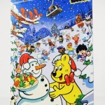 Адвент - календар Світиться у темряві Haribo Leuchtet im Dunkelh! 300г (24шт) Німеччина