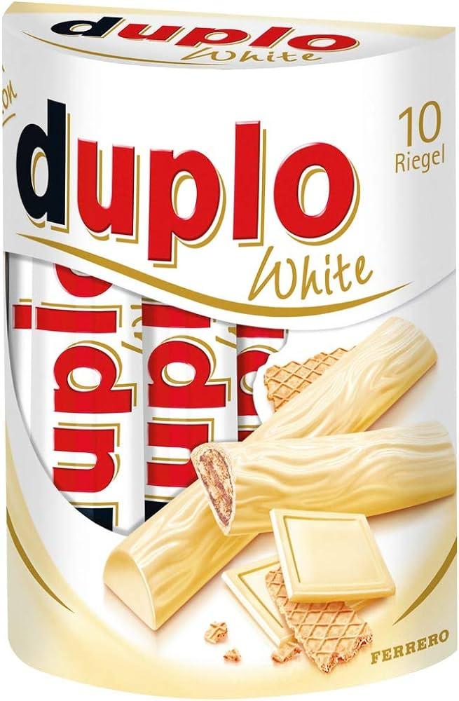 Шоколадний батончик Ferrero Duplo White (10 шт.x18.2 г) 182 г Німеччина