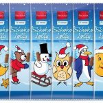 Шоколадний Сніговик на паличці Schoko Lolli Favorina Німеччина (10 шт.х15г) 150г