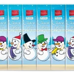 Шоколадний Сніговик на паличці Schoko Lolli Favorina Німеччина (10 шт.х15г) 150г