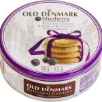 Печиво з чорницею та кокосом Old Denmark Blueberry в ж/б 150 г Данія