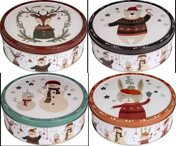 Печиво вершкове Зимовий Ліс Jacobsens Acobsens Bakery Winter Woodland у ж/б 150 г Данія