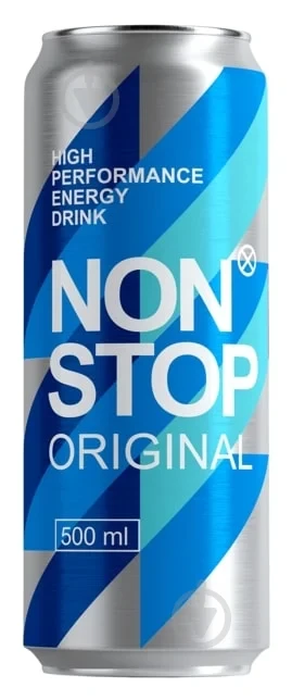 Енергетичний напій Non Stop Original 0.5л.