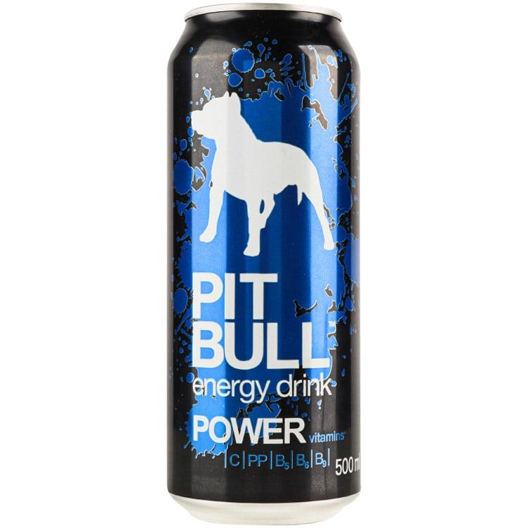 Энергетический напиток Pit Bull Energy Drink Power 0.5л Украина