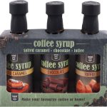 Сиропи для кави 3 смаки Chocolade, Salted Caramel, Toffee 3 шт. х45мл