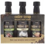 Сиропи для кави 3 смаки Chocolade, Salted Caramel, Toffee 3 шт. х45мл