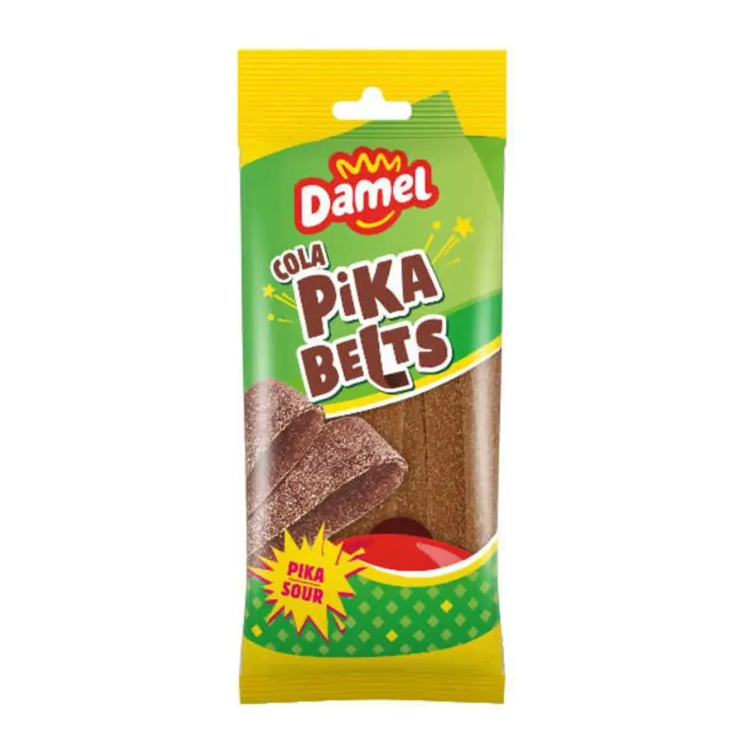 Желейні смужки Коли Damel Cola Pika Belts 100г Іспанія