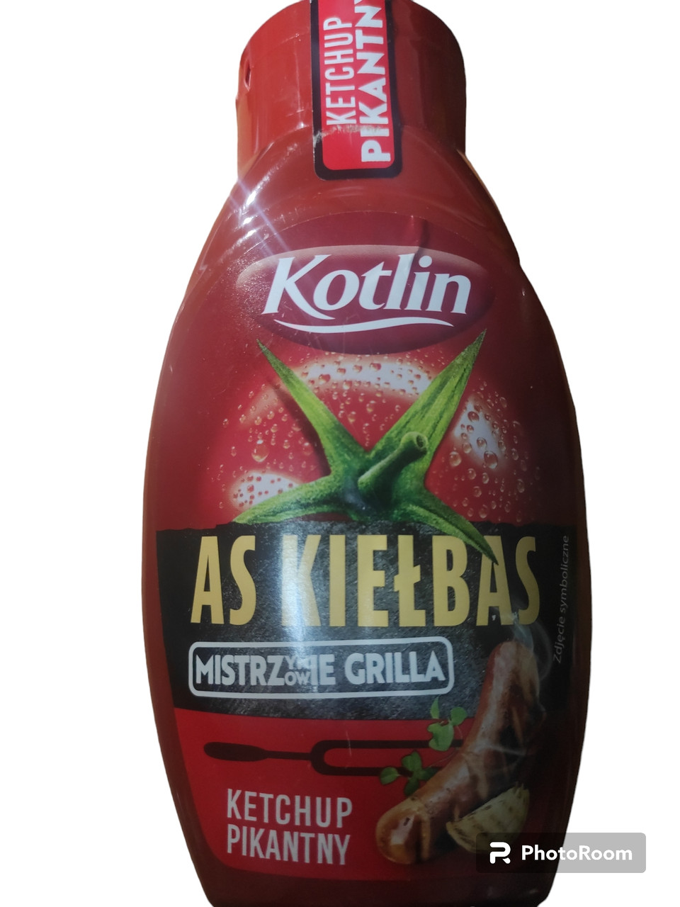 Кетчуп пікантний Туз ковбаси БЕЗ ГЛЮТЕНА Kotlin As Klelbas 450 г Польща