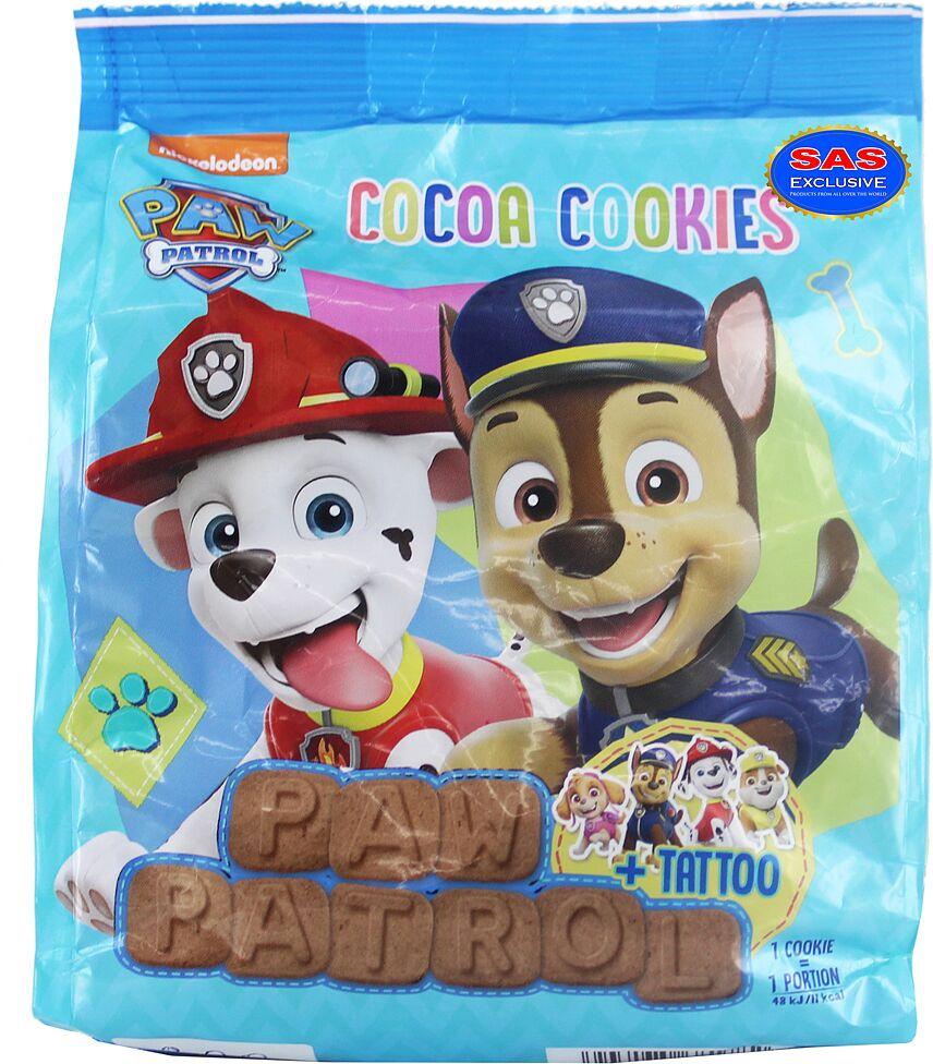 Печиво з какао Щенячий патруль Nickelodeon Paw Patrol + Tattoo 150г Польща