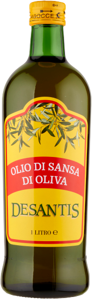 Олія оливкова Desantis Olio di Sansa di Oliva 1л Італія