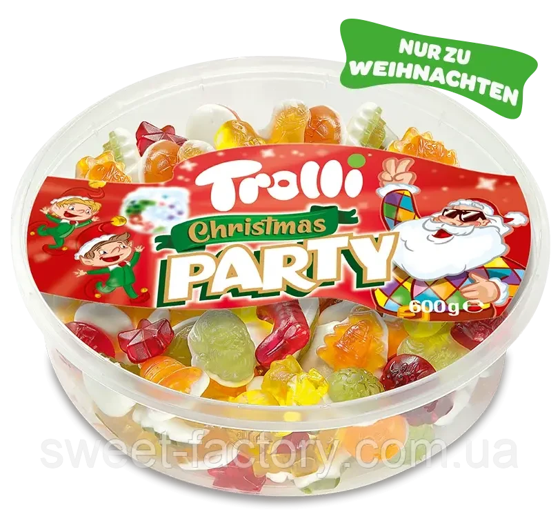 Желейні цукерки Trolli РОЖДІНСЬКИЙ МАРМЕЛАД Німеччина 600г