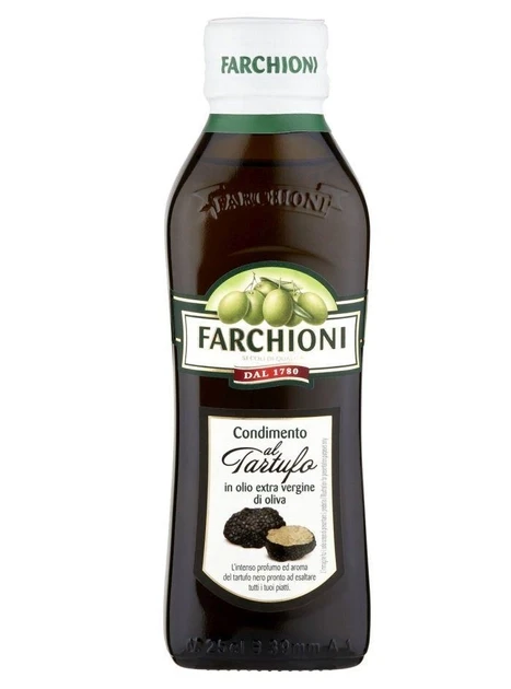 Оливкова олія із чорним трюфелем Farchioni Condimento al Fartufo in Olio Extra Vergine di oliva 250мл Італія