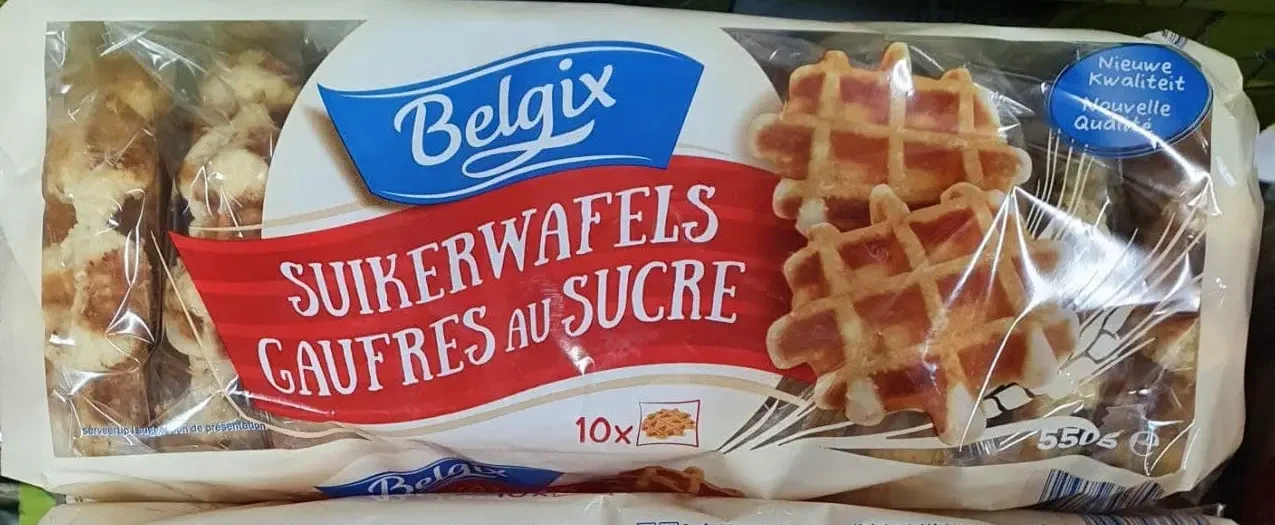 Бельгійські вафлі Belgix SUIKERWAFELS Gaufres au sucre 550 г Бельгія