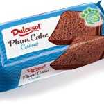Бісквітний шоколадний кекс зі смаком сливи Dulcesol Plum Cake Cacao 400г Іспанія