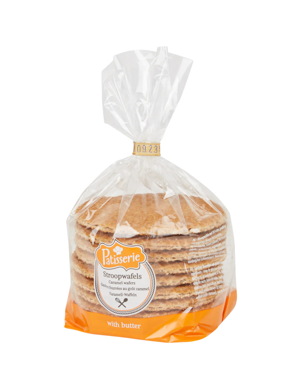 Голландські вафлі з карамеллю Patisserie Stroopwafels Caramel 400 г Нідерланди