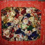 Цукерки Новорічний Мікс з ваніллю, мигдалем, кокосом, апельсином та горіхом з кріпсами Baron 1кг Польща