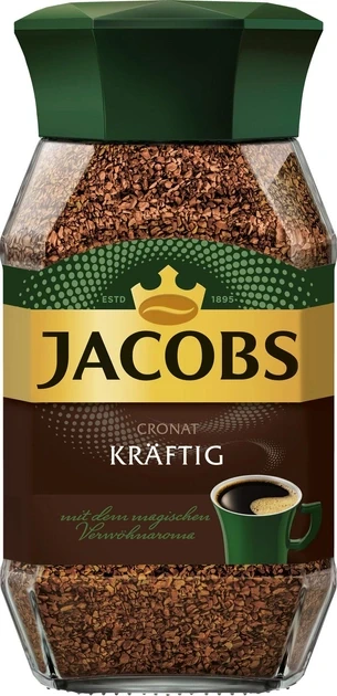 Кава розчинна JACOBS CRONAT KRAFTING 190г Нідерланди