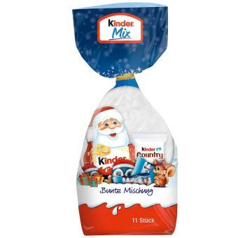 Шоколадний новорічний набір Kinder Mix Bunte Nischung (11 шт.) 132 г Італія
