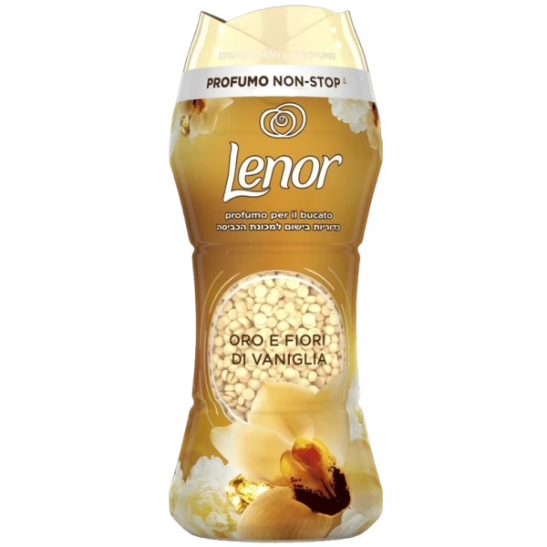 Кондиціонер у гранулах для білизни Золото та Ваніль Lenor Oro e Fiori di Vaniglia 210г Італія