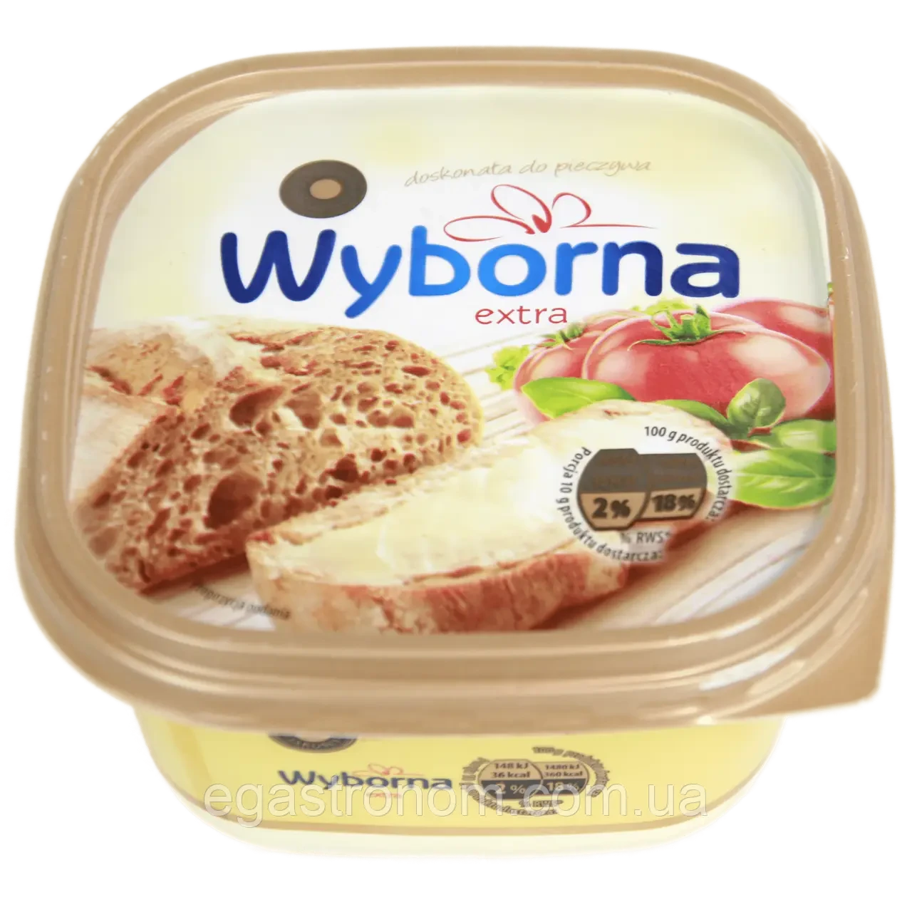 Маргарин бутербродний Вишуканий Екстра Wyborna Extra 40% 500г Польща