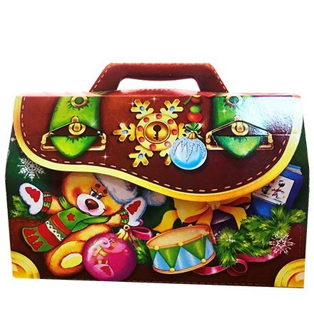 Новогодний подарочный набор "Саквояж" АТ"Житомирські Ласощі" 508г