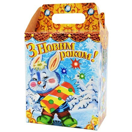 Новогодний подарочный набор "Деткам" АТ"Житомирські Ласощі" 600г