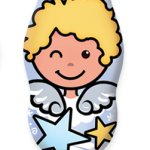 Шоколад молочний з карамелевою начинкою Різдвяний Ангел Figurka Goplana Польща 30 г