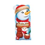 Шоколадні цукерки Сніговики з молочною начинкою Argenta Schneemann 128 г Німеччина