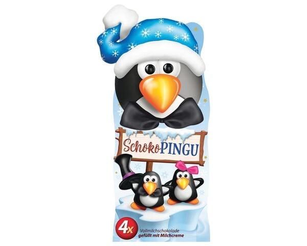 Шоколадні цукерки Пінгвіни з молочною начинкою Argenta Schoko Pingu 125г Німеччина