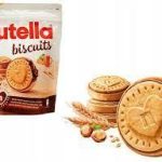 Печиво вершкове з горіхово-шоколадним кремом Nutella Bascuits 304 г Італія