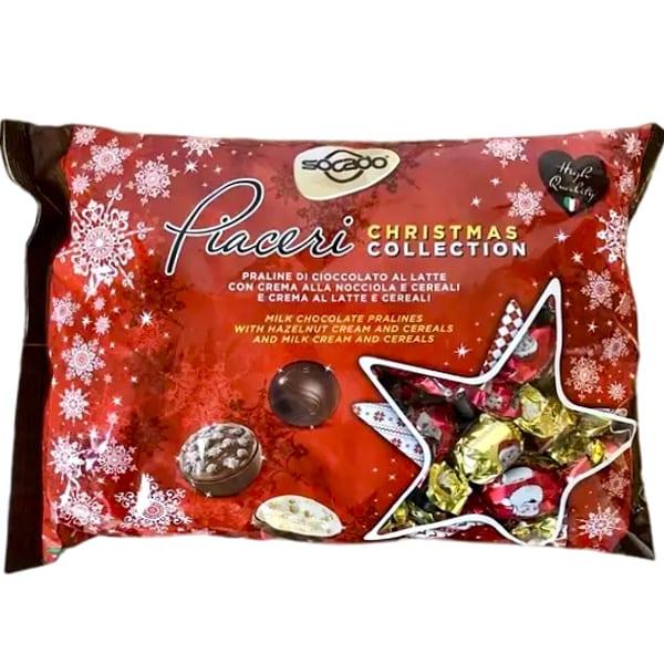 Цукерки шоколадні Асорті Новорічна колекція Socado Praline di cioccolato 1000 г Італія