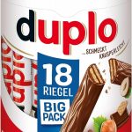Шоколадний батончик із шоколадно-горіховою начинкою Ferrero Duplo Big Pack (18 шт.x18.2г) 327.6г Німеччина