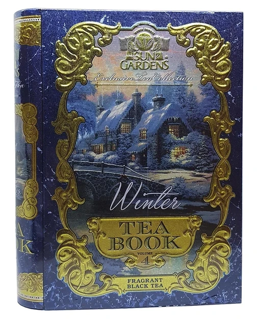 Чай чорний та зелений Зима Том №4 Sun Gardens Tea Book Winter 100г