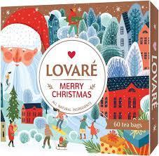 Чай Lovare Новорічна колекція Lovare Merry Christmas 12x5шт 112,5г