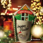 Подарунковий набір Чашка + Цукерки праліне 50 г Becky's Merry Christmas Нідерланди