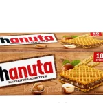 Вафлі Hanuta Haselnuss Schnitten Ferrero (10шт) 220 г Німеччина