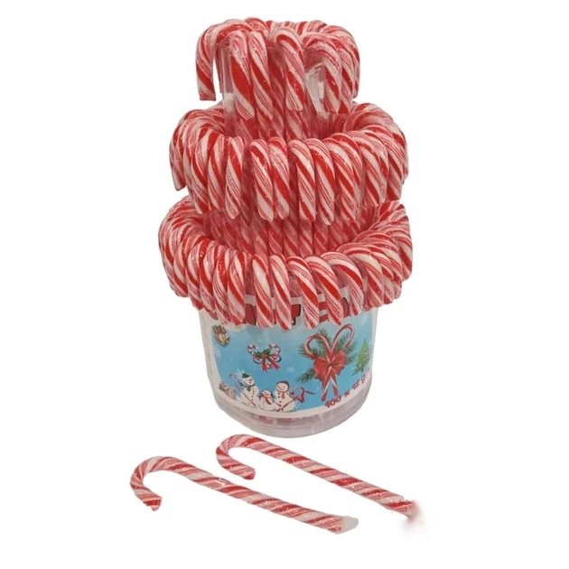 Льодяники Різдвяна Палиця 100 шт. х 12г